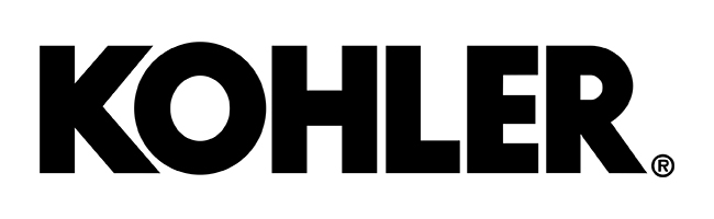 Kohler plumbing logo.